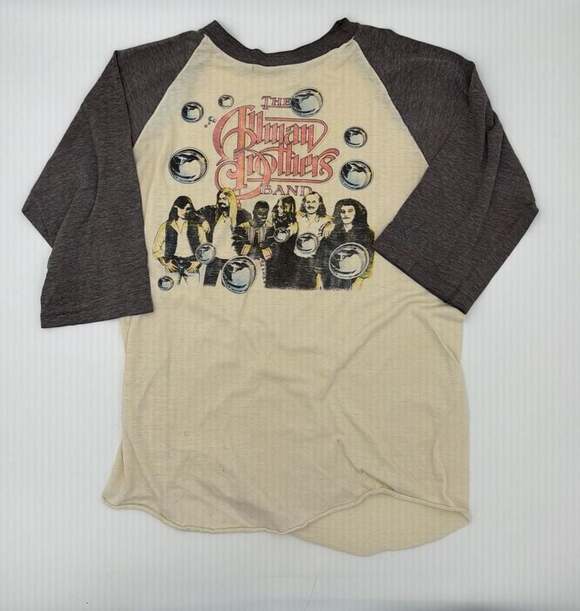 The Allman Brothers Band Other - The Allman Brothers Band Vintage Style Raglan Baseball Tee Shirt Size Small